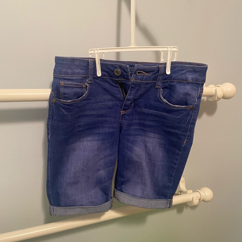 Girls Arizona Jean Company Denim Bermuda Shorts